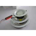 Venta caliente Round llevó cob downlight 30w de alta potencia de aluminio Brideglux